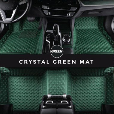 Best Green Crystal Elite Luxury Hybrid Car Floor Mats