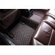 Best Black and Red Stitching Luxury Leather Diamond Car Floor Mats Best Black and Red Stitching Luxury Leather Diamond Car Floor Mats