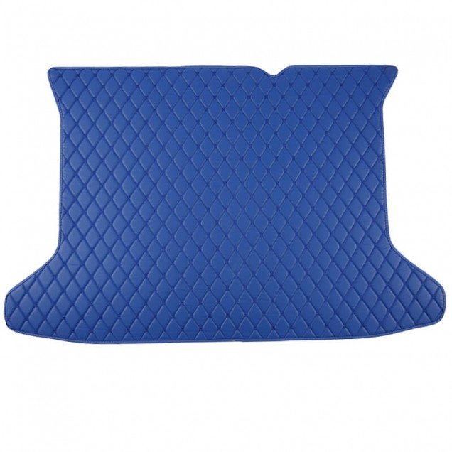 Best Blue Luxury Leather Diamond Trunk Base Mats Best Blue Luxury Leather Diamond Trunk Base Mats