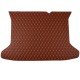 Best Brown Luxury Leather Diamond Trunk Base Mats Best Brown Luxury Leather Diamond Trunk Base Mats