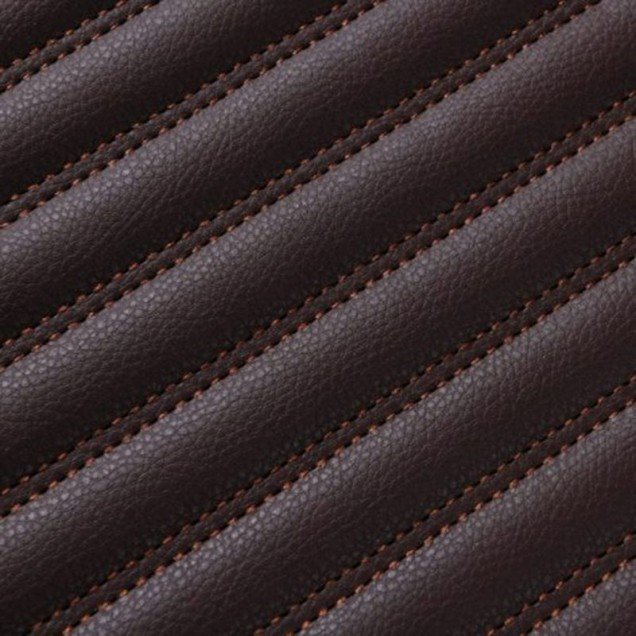Best Dark Brown Luxury Leather Stripe Car Floor Mats Best Dark Brown Luxury Leather Stripe Car Floor Mats
