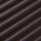 Best Dark Brown Luxury Leather Stripe Car Floor Mats Best Dark Brown Luxury Leather Stripe Car Floor Mats