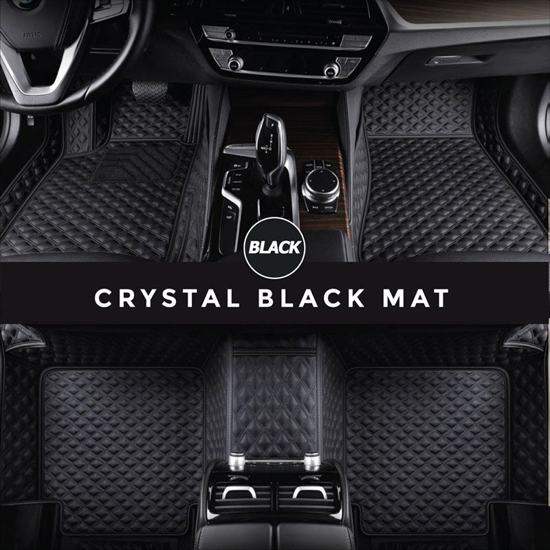 Best Black Crystal Elite Luxury Hybrid Car Mats