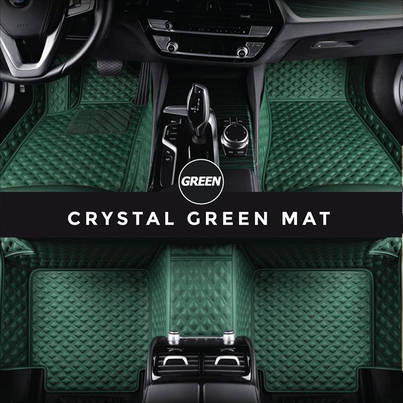 Best Green Crystal Elite Luxury Hybrid Car Mats