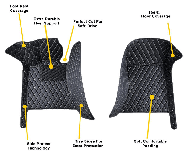 Best front seat diamond car mats